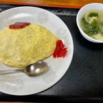 日の丸ラーメン - オムライス