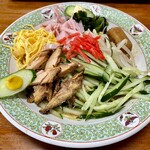 日の丸ラーメン - 冷やし中華