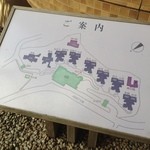 旅亭半水廬 - 旅亭半水廬の案内図。