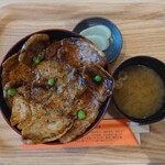 豚丼のぶたはげ 道の駅おとふけ店 - 豚丼(六枚)  1480円