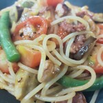 kurukuruまんま - 三国産タコと夏野菜パスタ