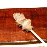銀座焼とり 京丹波 - 砂肝：コリ、シコっとした砂肝特有の食感が楽しめた。意外と控えめながらジューシーな味わいだ。