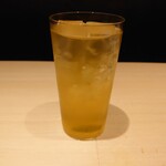 銀座焼とり 京丹波 - “緑茶ハイ”で、口をリセットしようか…