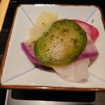 銀座焼とり 京丹波 - 香の物