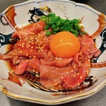 居酒屋 うちやま - 【和牛ユッケ】
