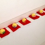 ひよっ子 - 2階への階段横のひよっ子