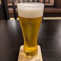等々力 ひらさわ - 生ビール