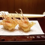 天冨良 麻布よこ田 - 車海老くも足