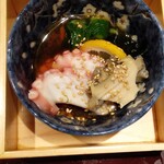 天冨良 麻布よこ田 - 蛸と胡瓜の酢の物
