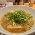 中華そば 天内 - 元祖京都らーめん 九条ネギ乗せ