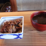 さじこよみ - うなぎもどき丼　手前味噌の冷や汁