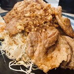 まるやま食堂 - リブロースしょうが焼