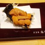 天冨良 麻布よこ田 - 磯辺揚げと生うに
