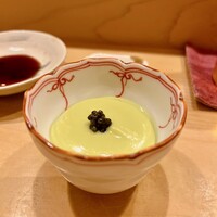 鮨 いしやま - 枝豆のすりながし
