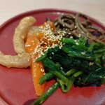 アジョシ - ナムル盛り合わせ