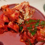 アジョシ - キムチ盛合せ