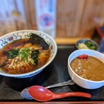 みらいご - しょう油ラーメン  ミニ丼セット