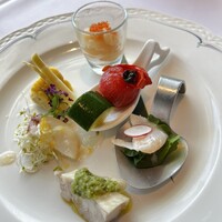 銀座アスター お茶の水賓館 - 前菜盛り合わせ