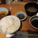 串天ぷら　段々屋 - ご飯セット