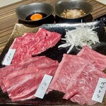 本格焼肉 ポリス - 焼きしゃぶ盛り合わせ