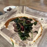 無鹿リゾート - 鹿もも山椒味噌焼