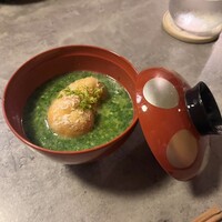 和琉料理 さりぃ - えびしんじょうの味噌汁