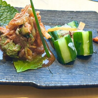 焼肉トラジ PARAM カレッタ汐留店 - きむち盛り盛り
