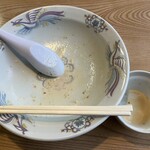 麺や 松辰 - 今日も完食です♪