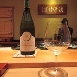 鮨 さかい - シャブリ プルミエ クリュ フルショーム ジャン マルク ブローカル、ブルゴーニュ/フランス