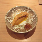 鮨 さかい - 鮟肝、奈良漬け