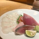 たけとら - 刺身盛り合わせ