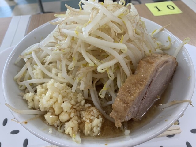 ラーメン100g750円やさい、ニンニク増し』by nobita141 : 麺屋