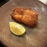 樋口 - 九絵の揚げ物。衣の香ばしさが堪りません。