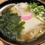 うどん平 - わかめに山芋トッピングの大盛