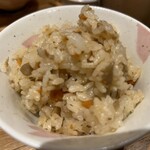 うどん平 - かしわごはん　150円