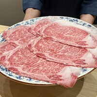 肉屋ひかり - サーロイン つゆしゃぶ