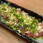 鳥良商店 - 限りなく生に近い食感の鶏レバーが美味しい♡(*´ω｀*)