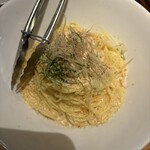 和呑旬 通木 - おつまみたらこパスタ