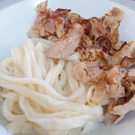 純手打うどん よしや - もち豚が半端なく美味しい