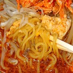 らー麺味噌やす - 酸辣麺(ｽｰﾗｰ麺)