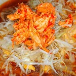 らー麺味噌やす - 酸辣麺(ｽｰﾗｰ麺)