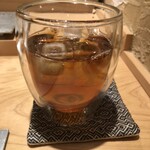 寿司栄 - 烏龍茶