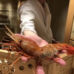 寿司栄 - ボタンエビ