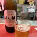 豚足のかどや - 大瓶は650円