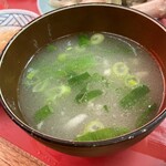 豚足のかどや - 無料のスープ