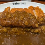 堺東カレー専門 タベルー - カツカレー、ルーごはん大盛り1150円