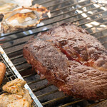 宇品BBQガーデン - 1pondステーキ!! 