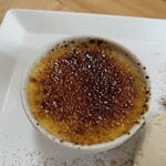ビストロ ル・シュマン - クレームブリュレ上部から