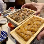 炭焼き 昼夜ん - ウニ〜!