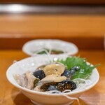 光寿司 - 2024.7 あわびのキモ（450円）